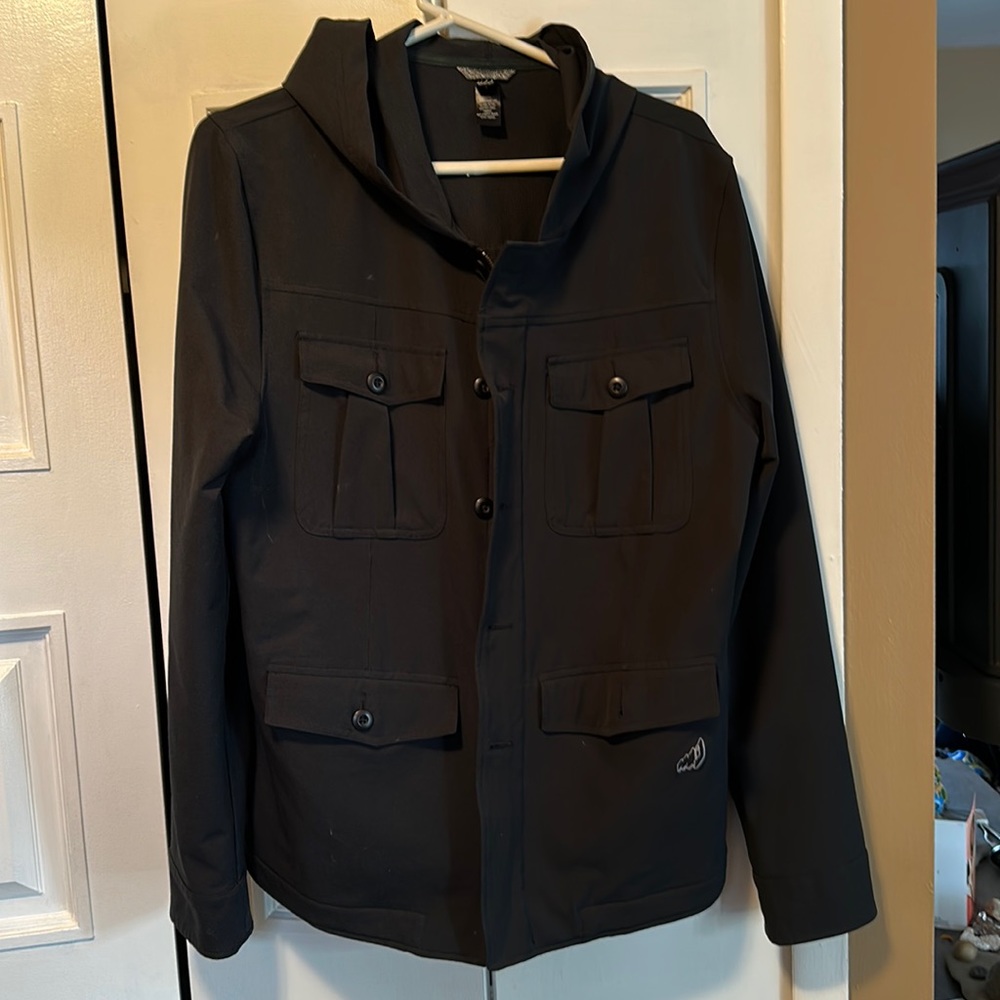Moosejaw Water Resistant Black Jacket